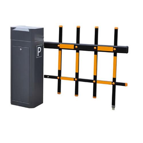 灰(hui)色(se)柵欄桿道閘