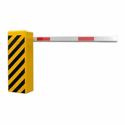 黃(huang)黑色直桿道閘